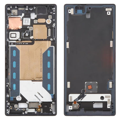 For ZTE nubia RedMagic 10 Pro Middle Frame Bezel Plate with In-Display Fingerprint Sensor Flex Cable (Black) - For ZTE by buy2fix | Online Shopping UK | buy2fix