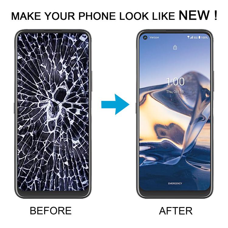 For Nokia 8 V 5G UW Original LCD Screen Digitizer Full Assembly with Frame (Black) - LCD Screen by buy2fix | Online Shopping UK | buy2fix