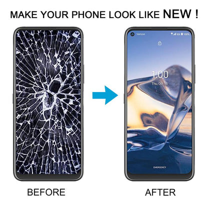 For Nokia 8 V 5G UW Original LCD Screen Digitizer Full Assembly with Frame (Black) - LCD Screen by buy2fix | Online Shopping UK | buy2fix