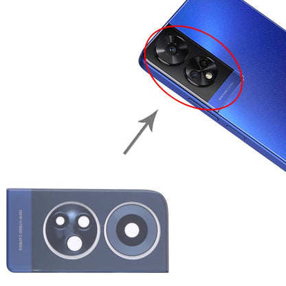 For TCL 50 5G OEM Back Camera Lens (Black) - For ZTE by buy2fix | Online Shopping UK | buy2fix