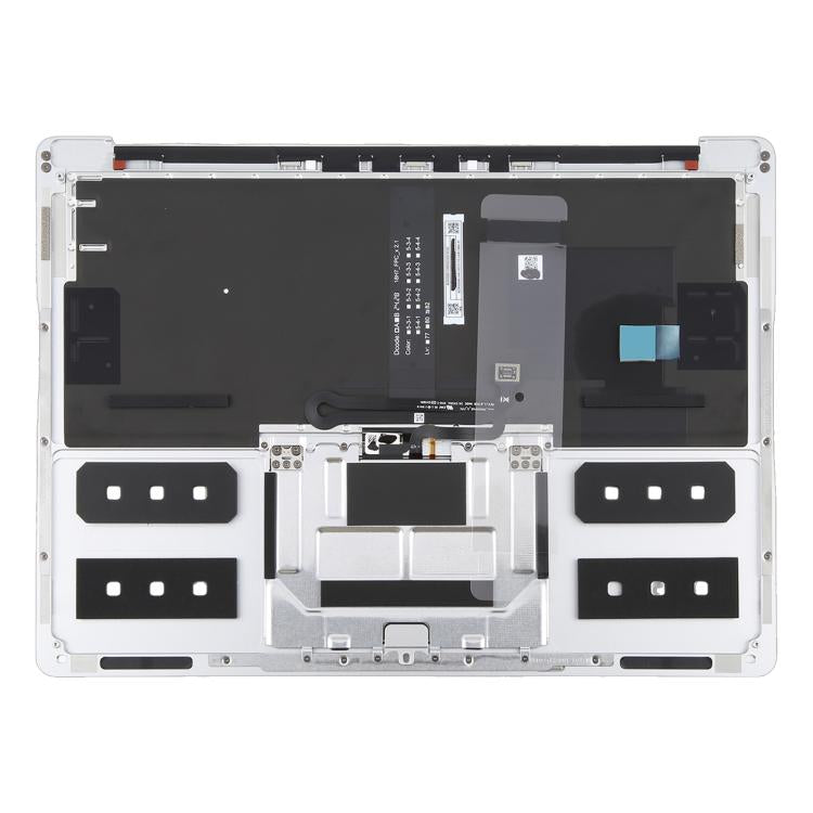 For Microsoft Surface Laptop 6 13.5 inch US Keyboard with C Shell / Touch Board (Silver) - Microsoft Spare Parts by buy2fix | Online Shopping UK | buy2fix