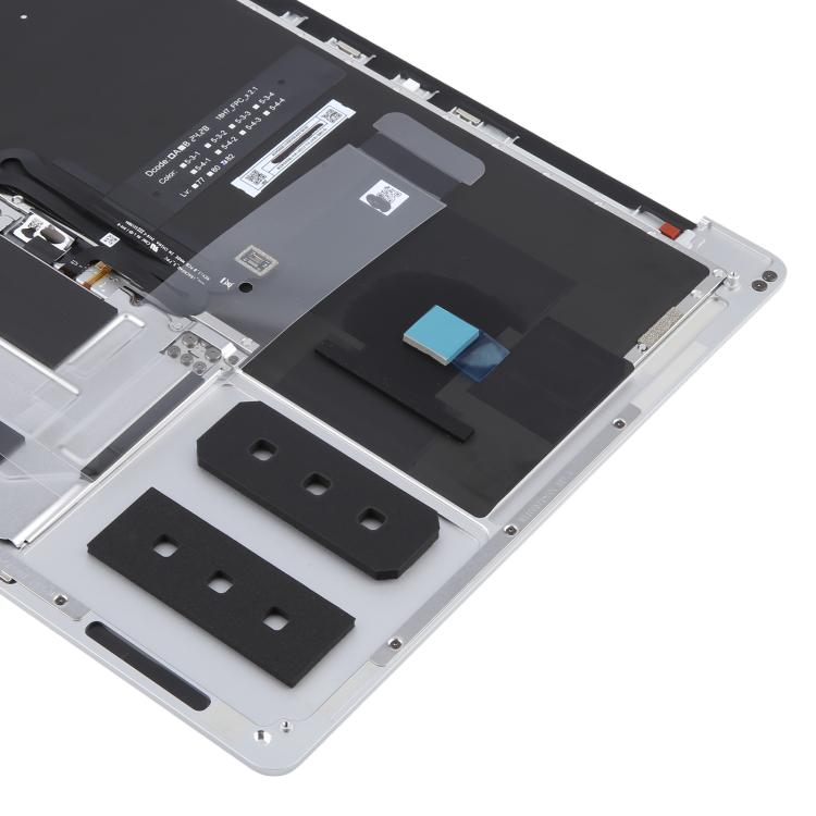 For Microsoft Surface Laptop 6 13.5 inch US Keyboard with C Shell / Touch Board (Silver) - Microsoft Spare Parts by buy2fix | Online Shopping UK | buy2fix