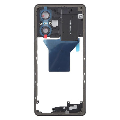 For Xiaomi Redmi Note 12 Pro 5G Original Middle Frame Bezel Plate (Black) - Frame Bezel Plate by buy2fix | Online Shopping UK | buy2fix