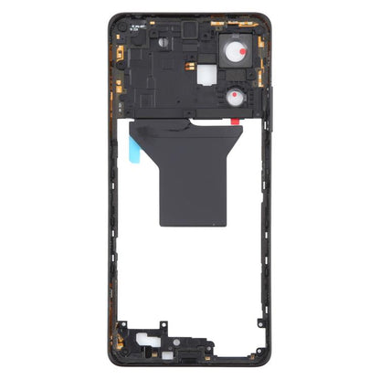 For Xiaomi Redmi Note 12 Pro 5G Original Middle Frame Bezel Plate (Black) - Frame Bezel Plate by buy2fix | Online Shopping UK | buy2fix