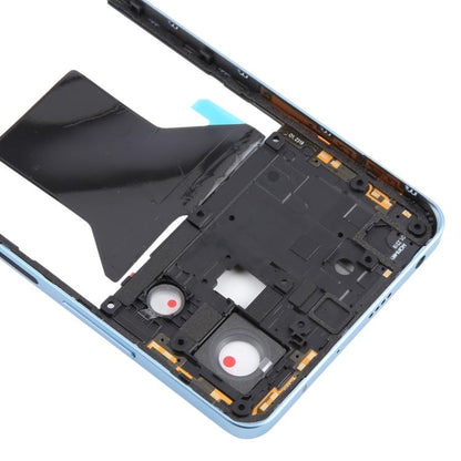 For Xiaomi Redmi Note 12 Pro 5G Original Middle Frame Bezel Plate (Blue) - Frame Bezel Plate by buy2fix | Online Shopping UK | buy2fix