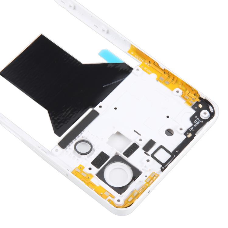 For Xiaomi Redmi Note 12 Pro 5G Original Middle Frame Bezel Plate (White) - Frame Bezel Plate by buy2fix | Online Shopping UK | buy2fix