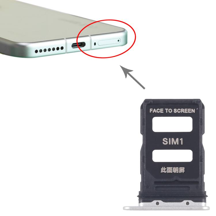 For Xiaomi 15 10pcs Original SIM Card Tray + SIM Card Tray (Gold) - Card Tray by buy2fix | Online Shopping UK | buy2fix