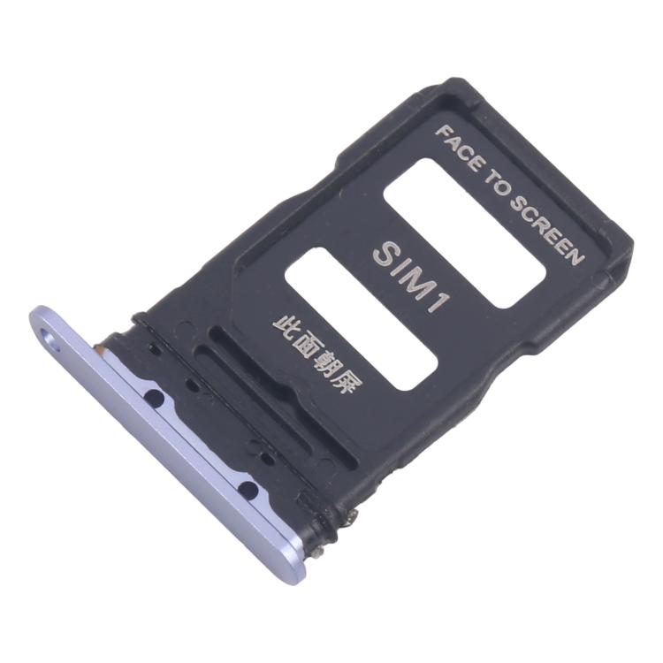 For Xiaomi 15 10pcs Original SIM Card Tray + SIM Card Tray (Blue) - Card Tray by buy2fix | Online Shopping UK | buy2fix