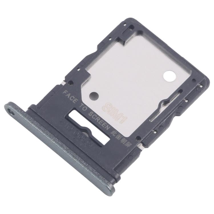 For Xiaomi Redmi Note 14 5G 10pcs Original SIM + SIM / Micro SD Card Tray (Dark Green) - Card Tray by buy2fix | Online Shopping UK | buy2fix