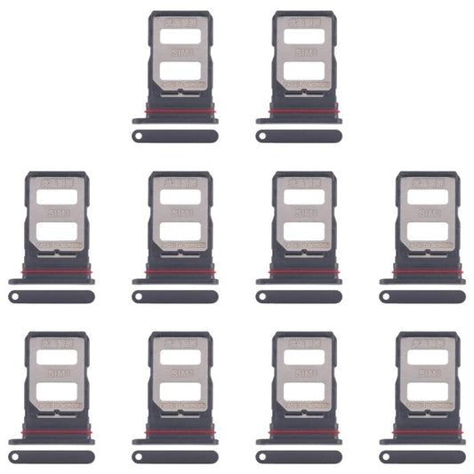 For Xiaomi Poco F7 10pcs Original SIM Card Tray + SIM Card Tray (Black) - Card Tray by buy2fix | Online Shopping UK | buy2fix
