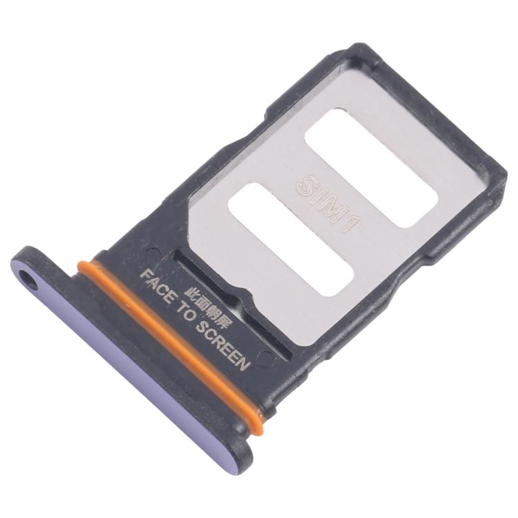 For Xiaomi Redmi Note 14 Pro+ 5G 10pcs Original SIM Card Tray + SIM Card Tray (Purple) - Card Tray by buy2fix | Online Shopping UK | buy2fix
