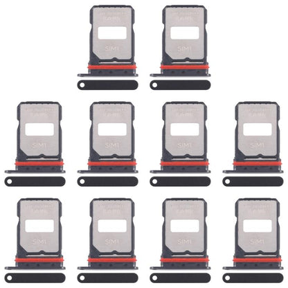 For Xiaomi Poco F7 Ultra 10pcs Original SIM Card Tray + SIM Card Tray (Frosted Black) - Card Tray by buy2fix | Online Shopping UK | buy2fix