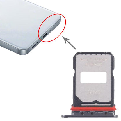 For Xiaomi Redmi K80 Pro 10pcs Original SIM Card Tray + SIM Card Tray (Jet Black) - Card Tray by buy2fix | Online Shopping UK | buy2fix