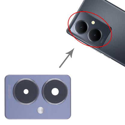 For vivo Y78+ 5G Original Rear Camera Lens Cover (Black) - Camera Parts by buy2fix | Online Shopping UK | buy2fix