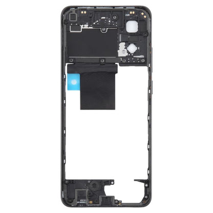 For OPPO A78 4G Original Middle Frame Bezel Plate (Black) - Frame Bezel Plate by buy2fix | Online Shopping UK | buy2fix