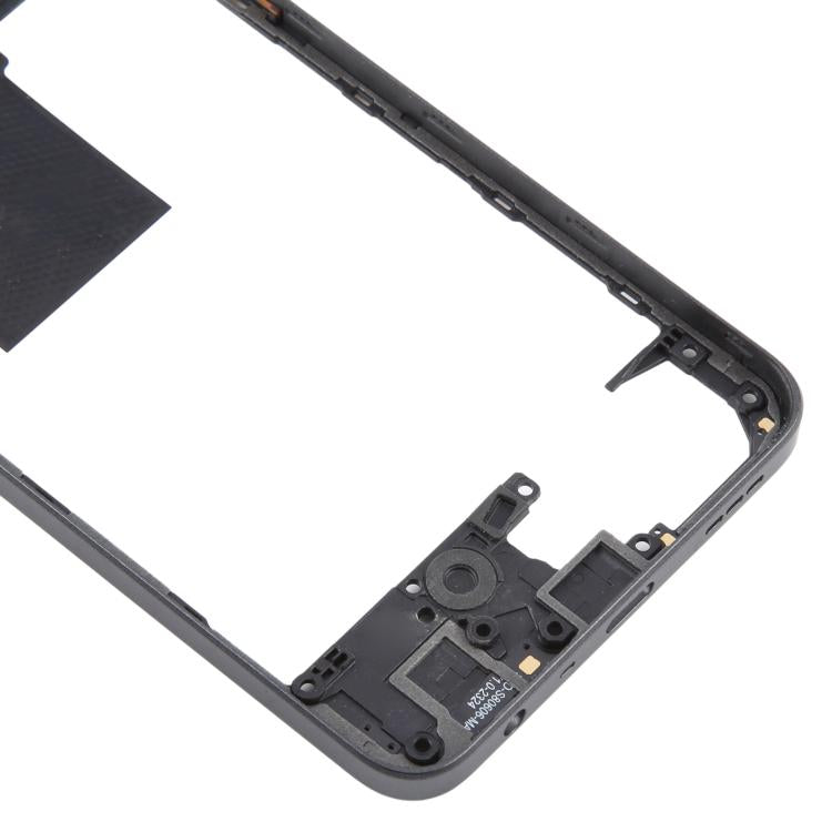For OPPO A78 4G Original Middle Frame Bezel Plate (Black) - Frame Bezel Plate by buy2fix | Online Shopping UK | buy2fix