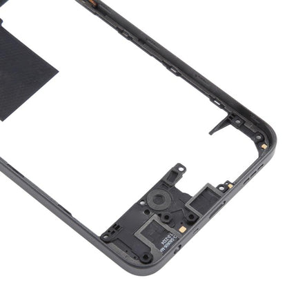 For OPPO A78 4G Original Middle Frame Bezel Plate (Black) - Frame Bezel Plate by buy2fix | Online Shopping UK | buy2fix