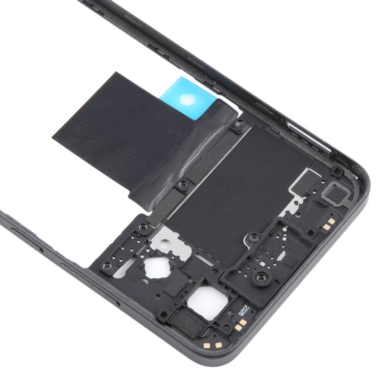 For OPPO A78 4G Original Middle Frame Bezel Plate (Black) - Frame Bezel Plate by buy2fix | Online Shopping UK | buy2fix