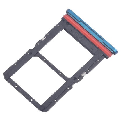 For Motorola Moto G71 5G XT2169-1 XT2169-2 10pcs Original SIM Card Tray + SIM Card Tray (Blue) - Card Socket by buy2fix | Online Shopping UK | buy2fix