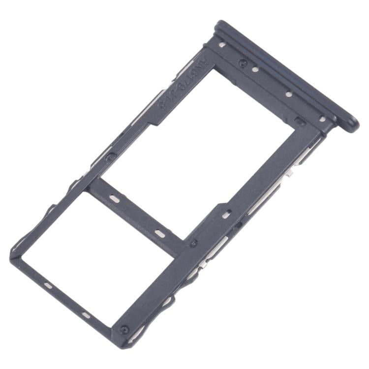 For Motorola Moto G 2022 10pcs Original SIM + Micro SD Card Tray (Black) - Card Socket by buy2fix | Online Shopping UK | buy2fix