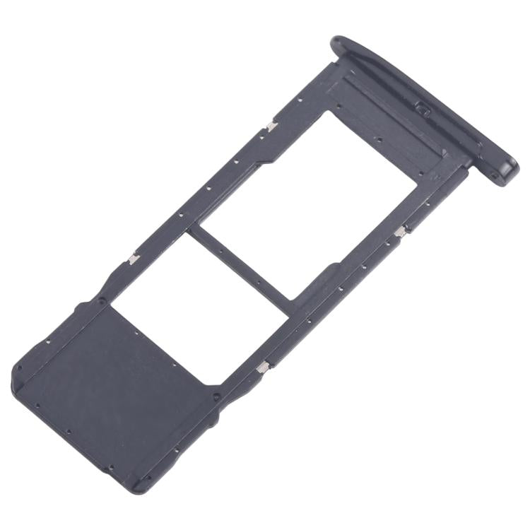 For Motorola Moto G7 Plus 10pcs Original SIM + Micro SD Card Tray (Black) - Card Socket by buy2fix | Online Shopping UK | buy2fix