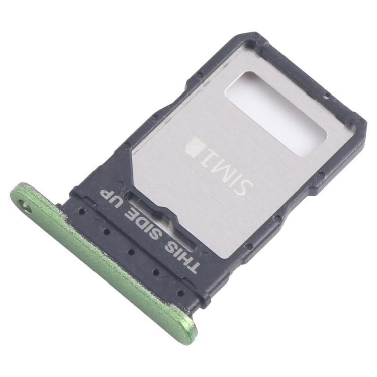 For Motorola Edge 50 Fusion 10pcs Original SIM + SIM Card Tray (Green) - Card Socket by buy2fix | Online Shopping UK | buy2fix