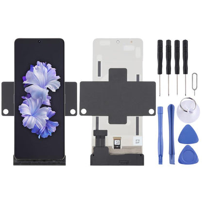 For Tecno Phantom V Flip2 Original AMOLED Material LCD Screen with Digitizer Full Assembly - LCD Screen by buy2fix | Online Shopping UK | buy2fix