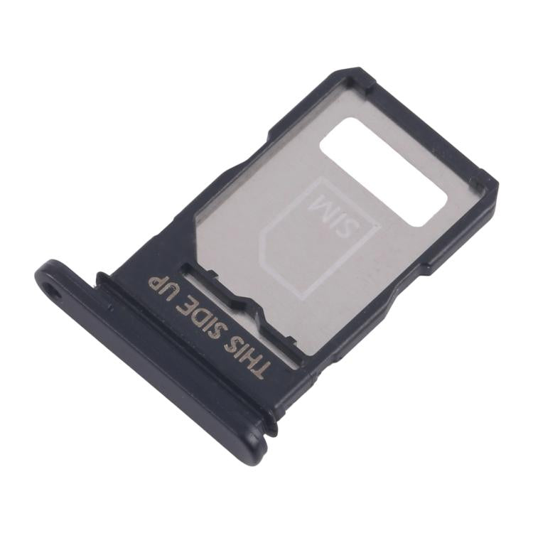 For Motorola Edge 40 Neo XT2307-1 10pcs Original SIM Card Tray (Black) - Card Socket by buy2fix | Online Shopping UK | buy2fix