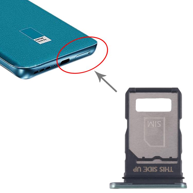 For Motorola Edge 40 Neo XT2307-1 10pcs Original SIM Card Tray (Green) - Card Socket by buy2fix | Online Shopping UK | buy2fix