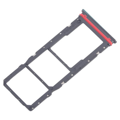 For Motorola Moto G04s 10pcs Original SIM Card Tray + SIM Card Tray + Micro SD Card Tray (Green) - Card Socket by buy2fix | Online Shopping UK | buy2fix