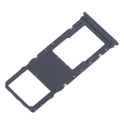 For Motorola Moto G04 10pcs Original SIM Card Tray + Micro SD Card Tray (Green) - Card Socket by buy2fix | Online Shopping UK | buy2fix
