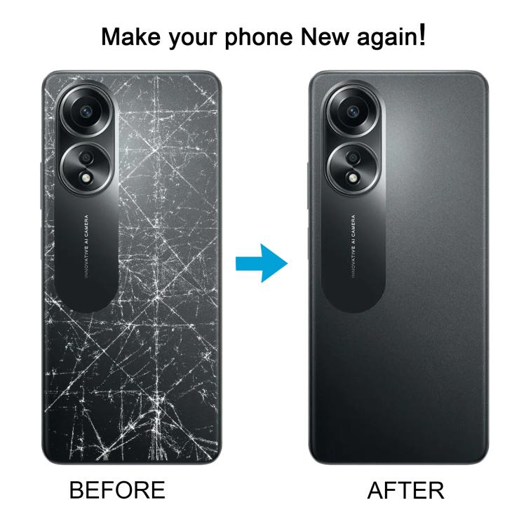 For OPPO A58 4G CPH2577 Original Back Cover with Camera Lens Cover(Green) - Back Cover by buy2fix | Online Shopping UK | buy2fix