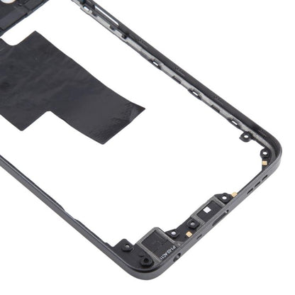 For OPPO A58 4G CPH2577 Original Middle Frame Bezel Plate (Black) - Frame Bezel Plate by buy2fix | Online Shopping UK | buy2fix