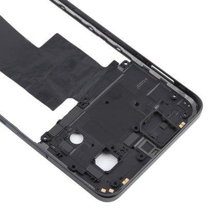 For OPPO A58 4G CPH2577 Original Middle Frame Bezel Plate (Black) - Frame Bezel Plate by buy2fix | Online Shopping UK | buy2fix