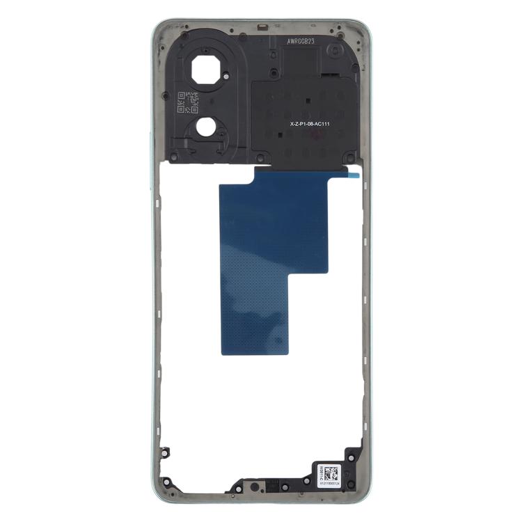 For OPPO A58 4G CPH2577 Original Middle Frame Bezel Plate (Green) - Frame Bezel Plate by buy2fix | Online Shopping UK | buy2fix