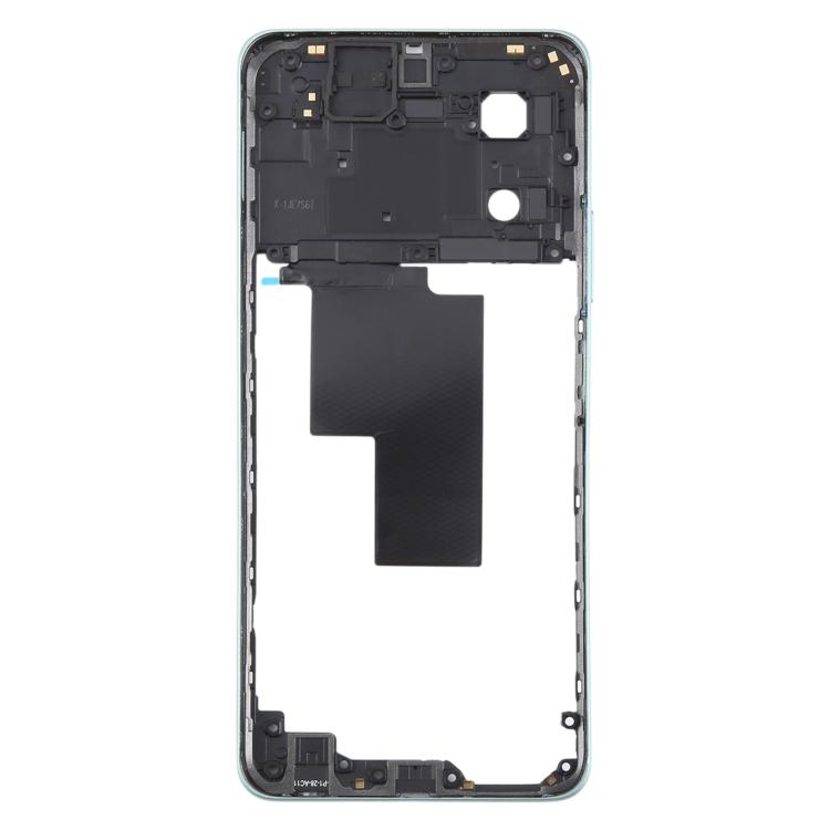 For OPPO A58 4G CPH2577 Original Middle Frame Bezel Plate (Green) - Frame Bezel Plate by buy2fix | Online Shopping UK | buy2fix