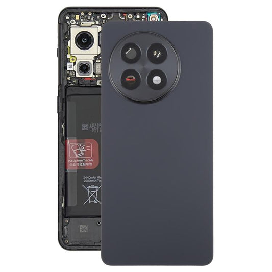 For OnePlus 13R Original Back Cover with Camera Lens Cover(Black) - Back Cover by buy2fix | Online Shopping UK | buy2fix