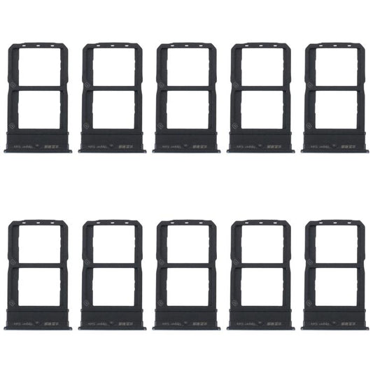 For vivo iQOO Neo5 Lite V2118A 10pcs Original SIM Card Tray + SIM Card Tray (Silver) - Card Tray by buy2fix | Online Shopping UK | buy2fix