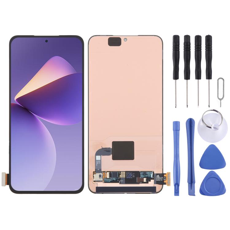 For Meizu 21 Original AMOLED Material LCD Screen with Digitizer Full Assembly(Black) - For Meizu by buy2fix | Online Shopping UK | buy2fix