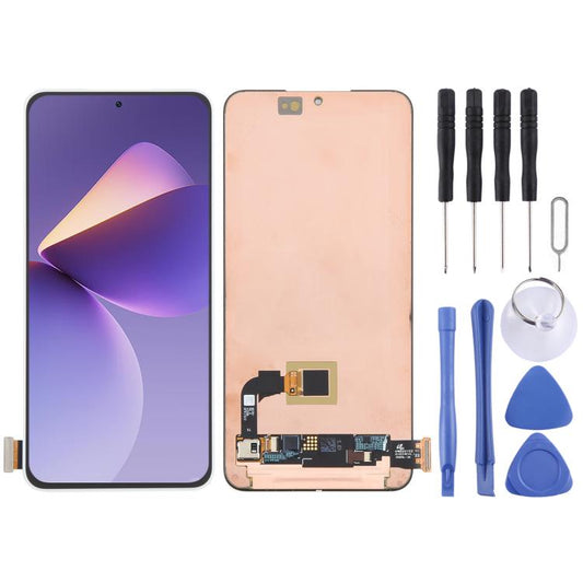For Meizu 21 Original AMOLED Material LCD Screen with Digitizer Full Assembly (White) - For Meizu by buy2fix | Online Shopping UK | buy2fix