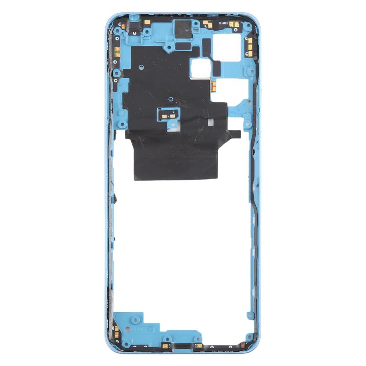 For Xiaomi Redmi Note 12 5G Original Middle Frame Bezel Plate (Blue) - Frame Bezel Plate by buy2fix | Online Shopping UK | buy2fix