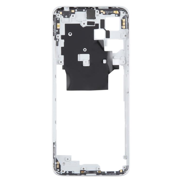 For Xiaomi Redmi Note 12 5G Original Middle Frame Bezel Plate (Silver) - Frame Bezel Plate by buy2fix | Online Shopping UK | buy2fix