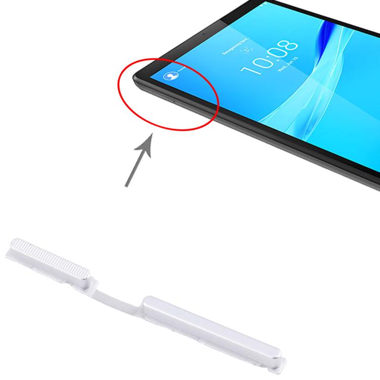 For Lenovo Tab M8 FHD TB-8705 Original Power Button and Volume Control Button (Silver) - Others by buy2fix | Online Shopping UK | buy2fix