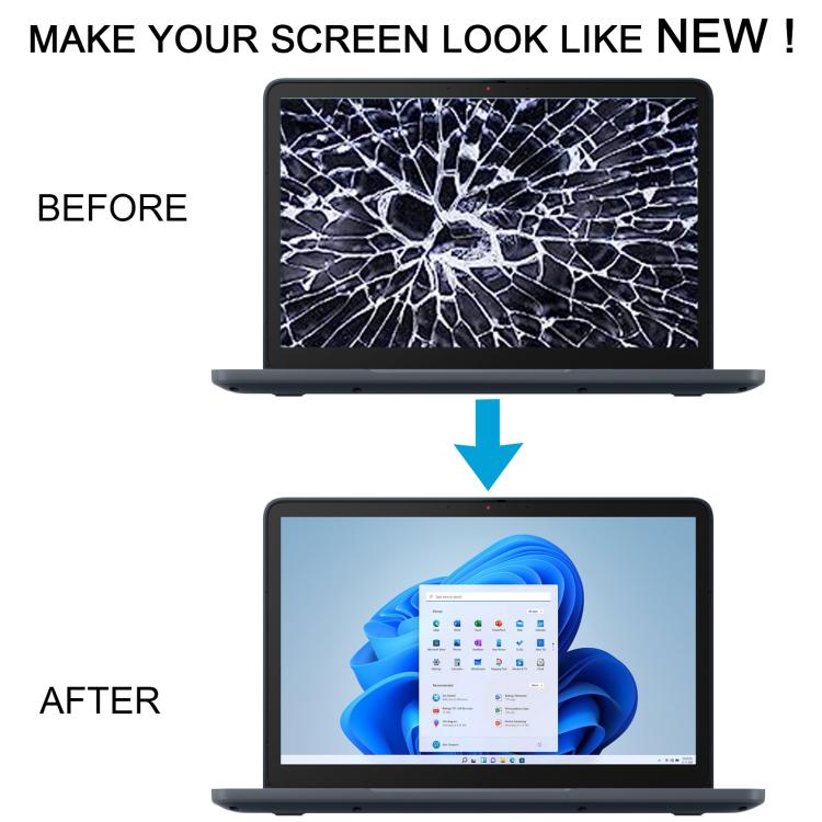 For Lenovo 300W Yoga Gen 4 82VM 82VN 1366x768 60HZ LCD Screen Digitizer Full Assembly with Frame - Lenovo Spare Parts by buy2fix | Online Shopping UK | buy2fix