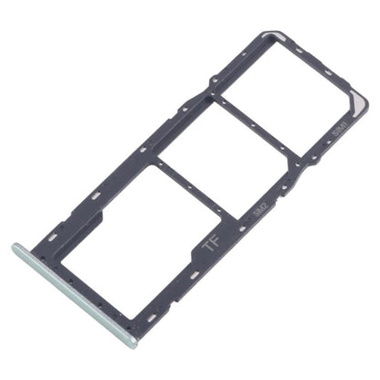 For ZTE Blade A35 SIM Card Tray + SIM Card Tray + Micro SD Card Tray (Green) - For ZTE by buy2fix | Online Shopping UK | buy2fix