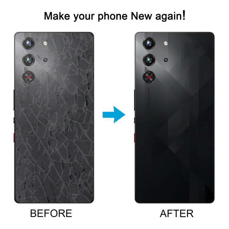 For ZTE Nubia RedMagic 10 Pro / 10 Pro+ NX789J Back Cover with Flash Shield(Pink) - For ZTE by buy2fix | Online Shopping UK | buy2fix