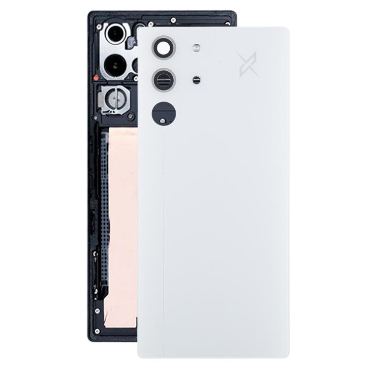 For ZTE Nubia RedMagic 10 Pro / 10 Pro+ NX789J Back Cover with Flash Shield(White) - For ZTE by buy2fix | Online Shopping UK | buy2fix