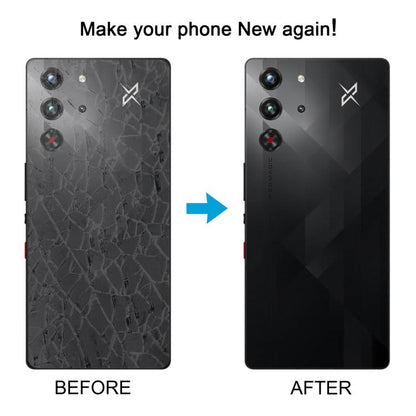 For ZTE Nubia RedMagic 10 Pro / 10 Pro+ NX789J Back Cover with Flash Shield(White) - For ZTE by buy2fix | Online Shopping UK | buy2fix