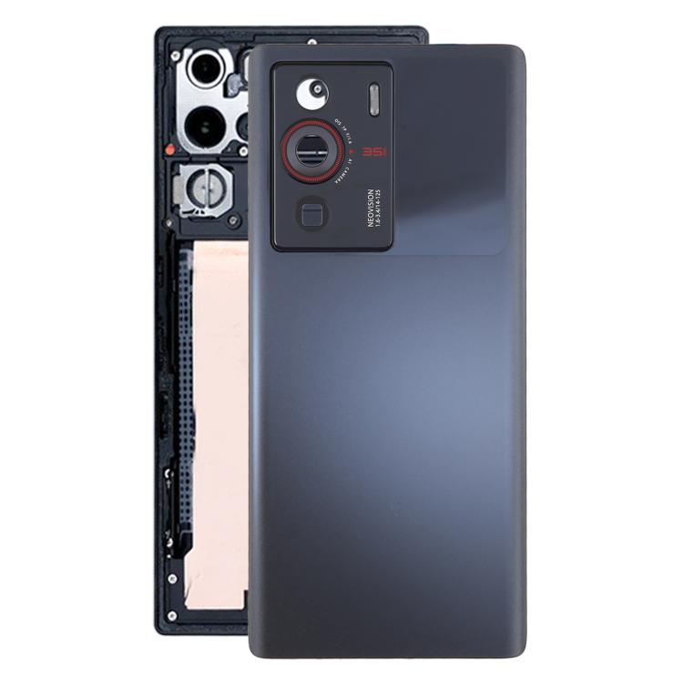 For ZTE Nubia Z40 Pro NX701J Back Cover(Black) - For ZTE by buy2fix | Online Shopping UK | buy2fix