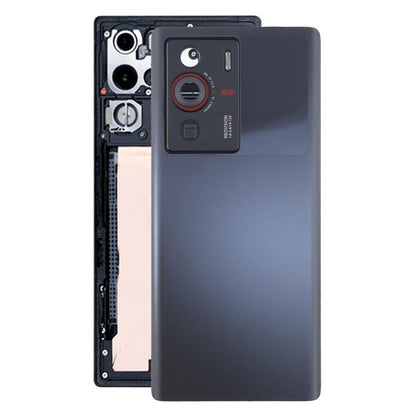 For ZTE Nubia Z40 Pro NX701J Back Cover(Black) - For ZTE by buy2fix | Online Shopping UK | buy2fix